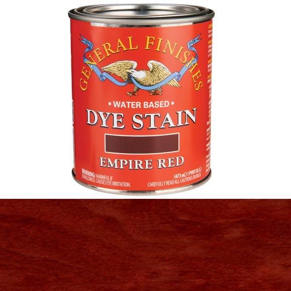 Water Based Dye - Color:Empire Red - Size:1 Pint